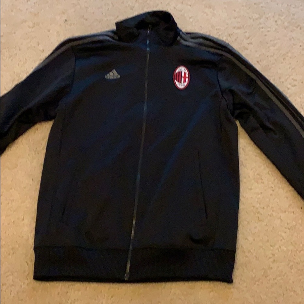 AC Milan adidas zip up jacket